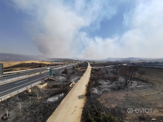 Καίγεται για τρίτη ημέρα ο νότιος Έβρος -  Συνεχής ροή (video)